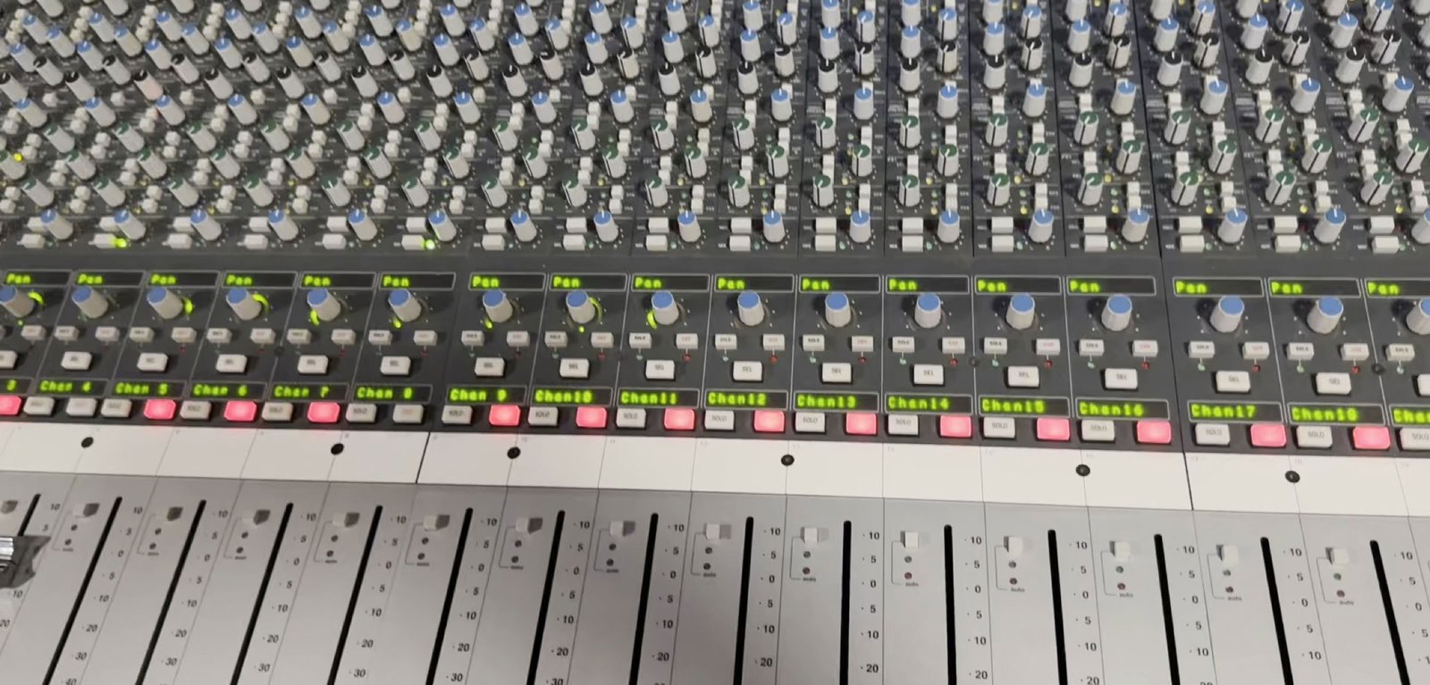 Solid State Logic mixing console