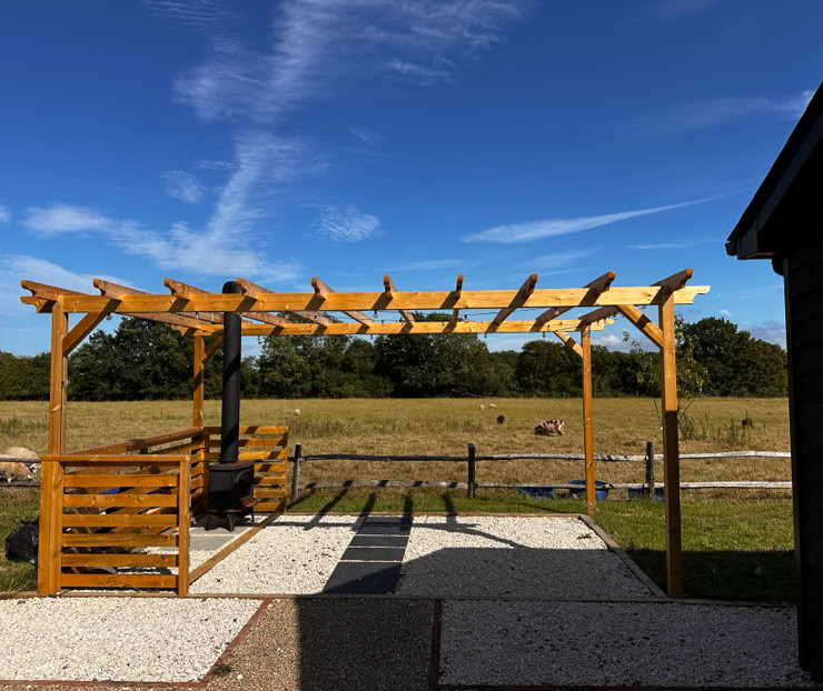Wonderful view of Springfield Farm