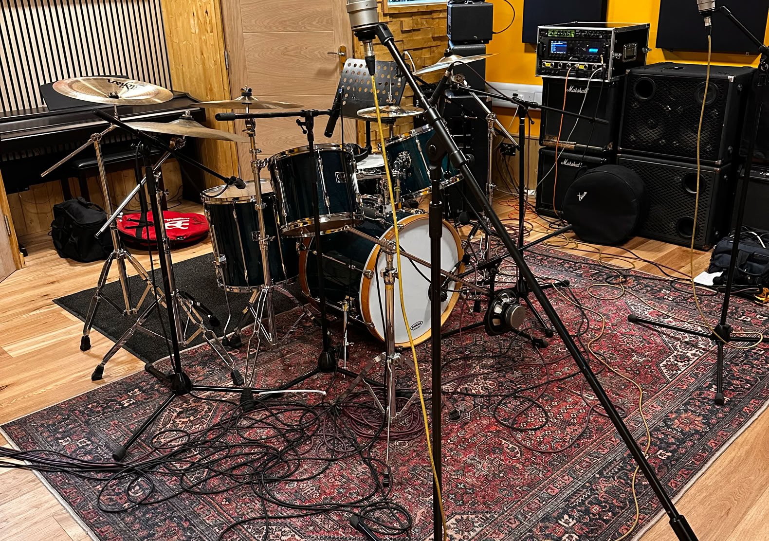 drumkit recording setup