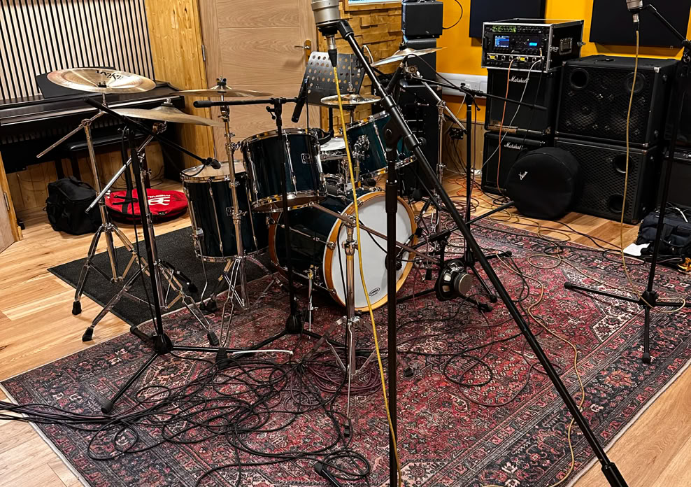 drumkit recording setup